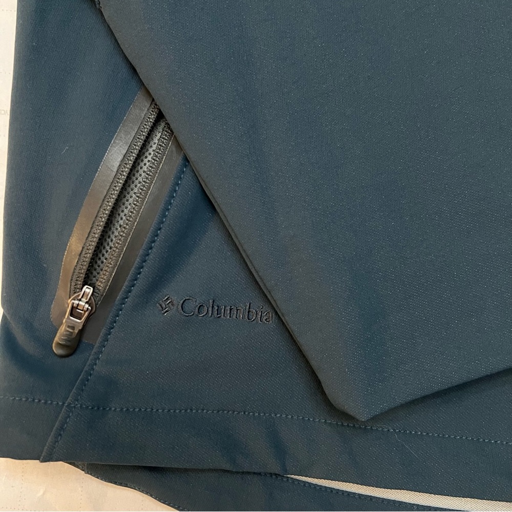 Columbia Titanium‎ Tech Men’s XL Interchange Ascender Jacket Navy Blue Softshell - Picture 8 of 13